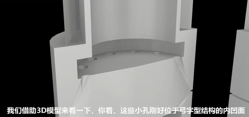 人工看不容易看到的深內(nèi)孔毛刺，磨粒流拋光機(jī)如何去毛刺